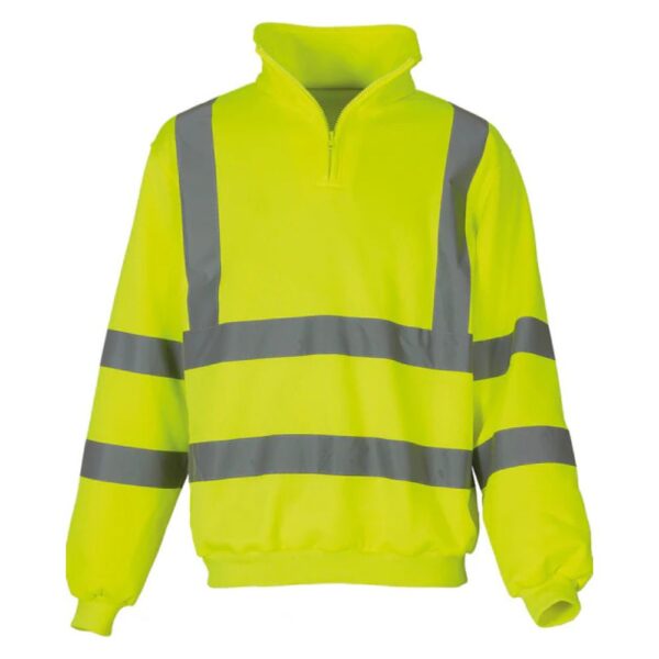 Yoko Hi-Vis 1/4 Zip Sweatshirt