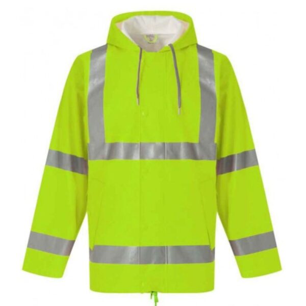 Yoko Hi-Vis Beathable U-dry Jacket - Image 2