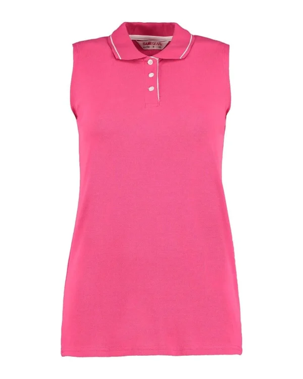 Proactive Sleevless Polo-Shirt - Image 2