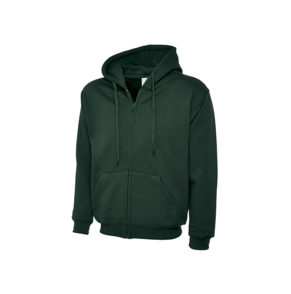 Adults classic full zip hooded sweatshirt - Image 8