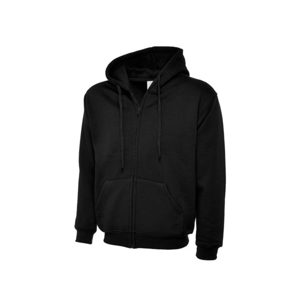 Adults classic full zip hooded sweatshirt - Image 3