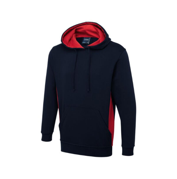 Two Tone Hooded Sweatshirt