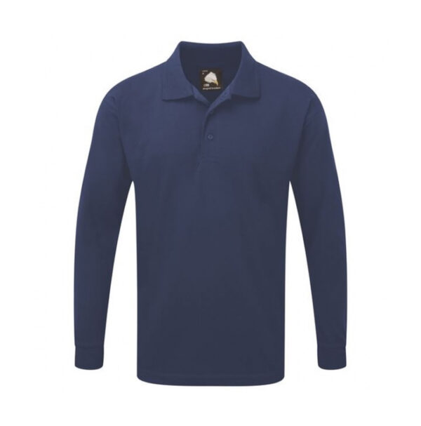 Weaver long sleeve polo shirt - Image 4