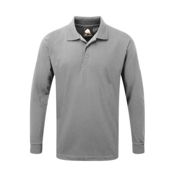 Weaver long sleeve polo shirt - Image 2