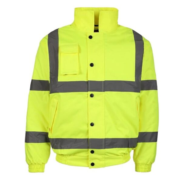 Hi Vis Bomber Jacket - Image 2