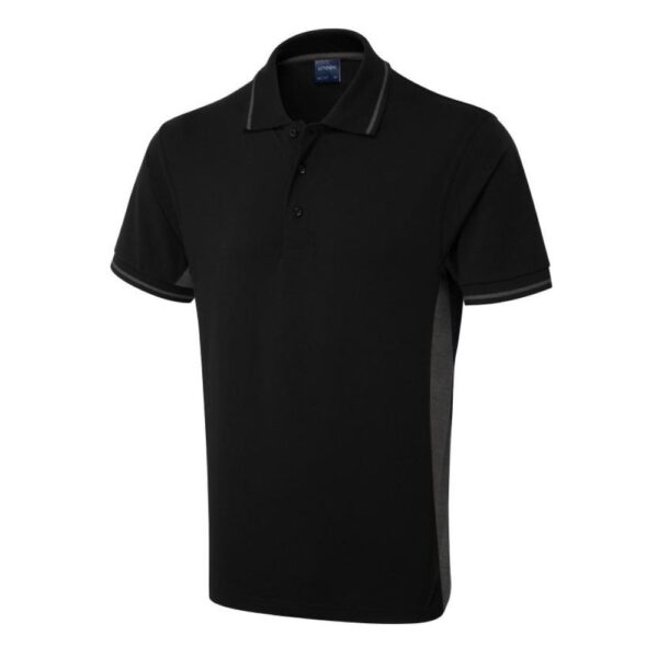 Two tone polo shirt - Image 5