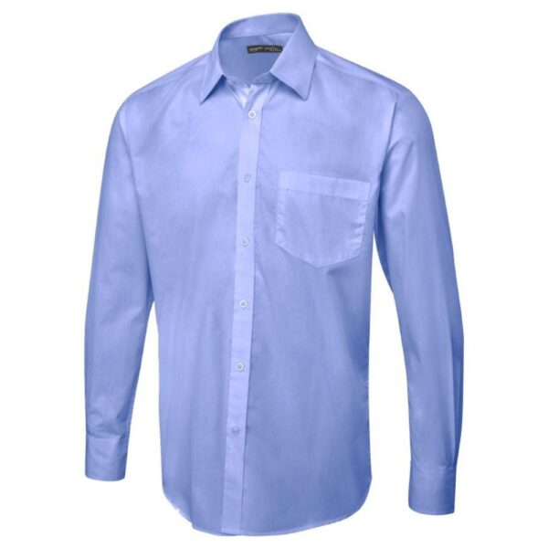 Men's Long Sleeve Poplin Shirt