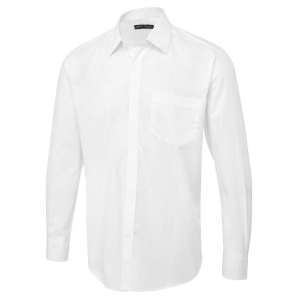 Men's Long Sleeve Poplin Shirt - Image 2