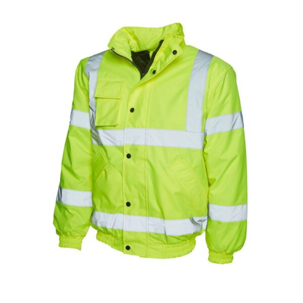 High visability bomber jacket