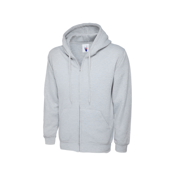 Adults classic full zip hooded sweatshirt - Image 9